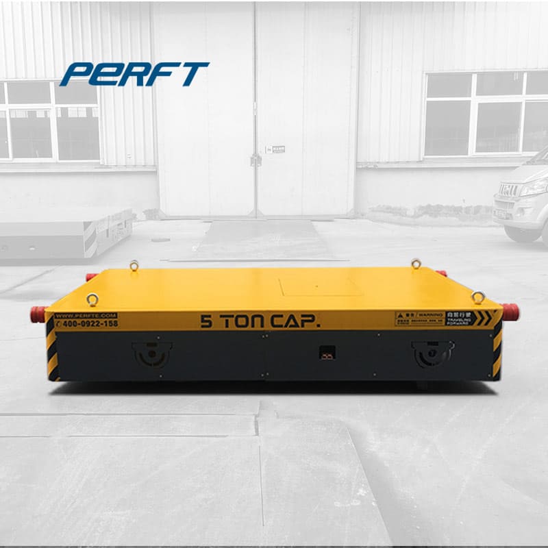 rail guided transfer cart for tunnel construction 25 tons